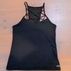 Lorna Jane Tank, Black, Size M